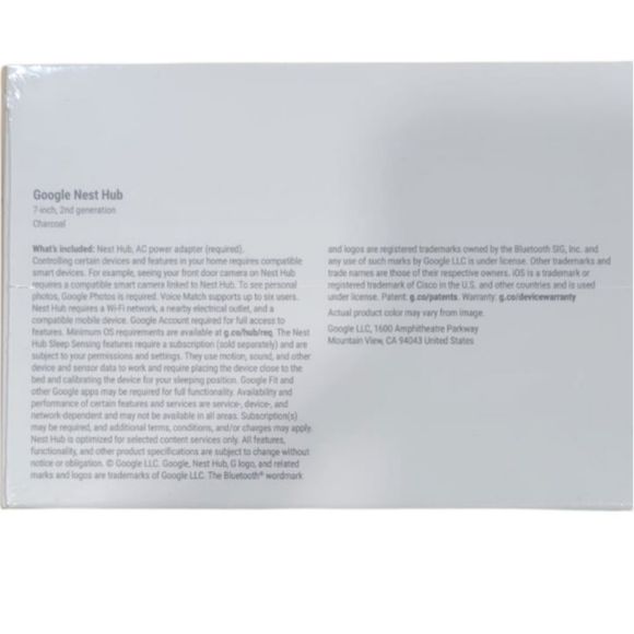 Google Nest Hub (Brand New) (Chalk) - Picture 4 of 5